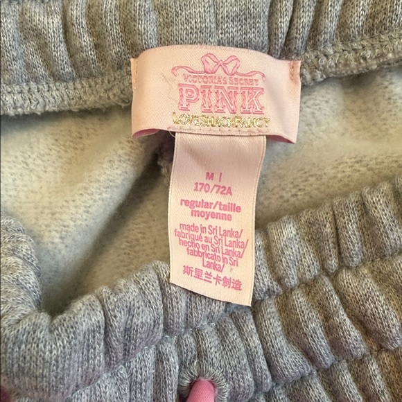 Victoria’s Secret Pink x LoveShackFancy Gray Sweatpants - Picture 7 of 8
